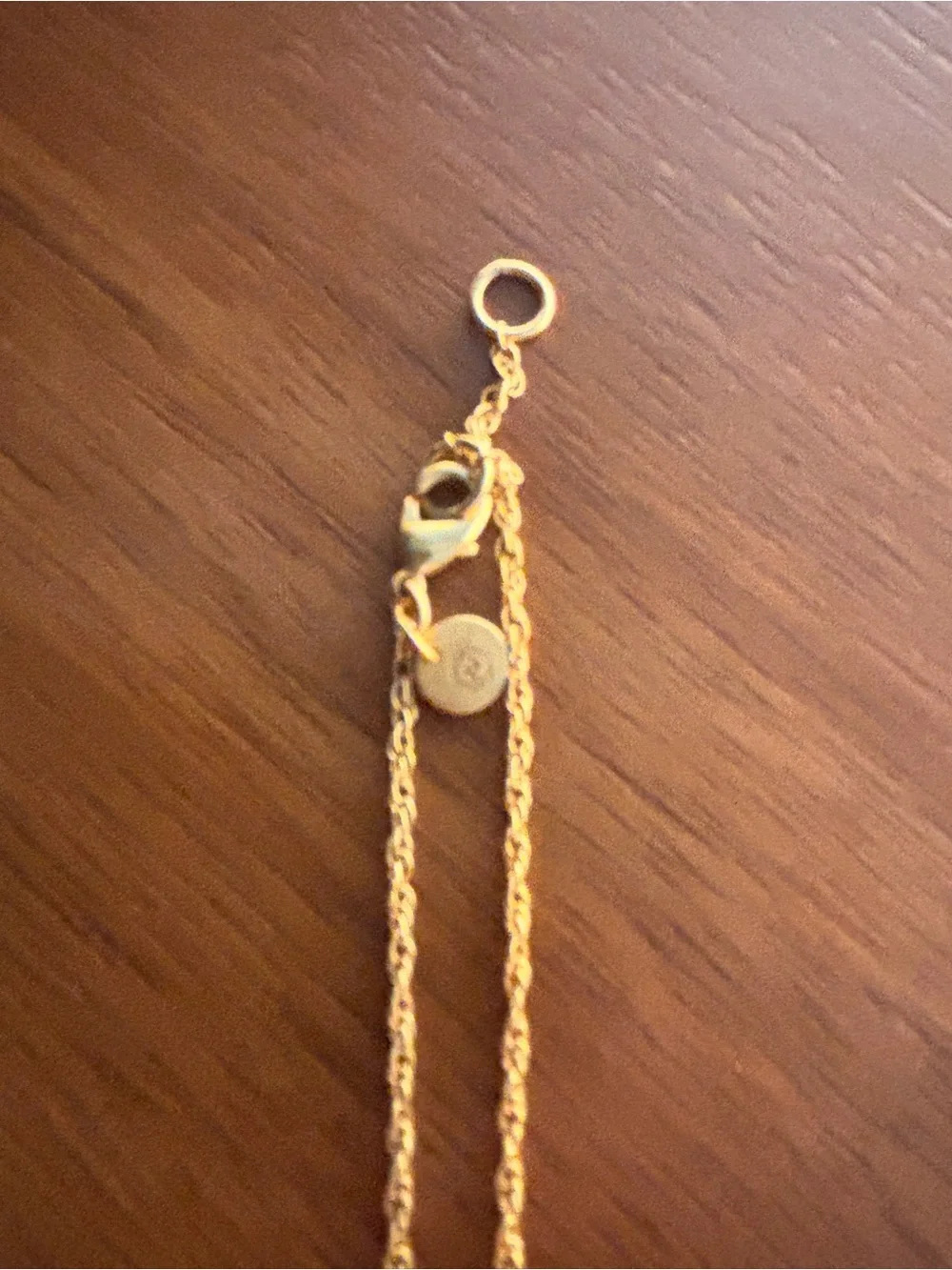 Julie Vos Gold Tone Round Pavé Pendant Necklace